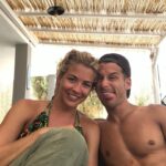 Gemma Atkinson Instagram - To think some called it curse… Yet 6 years and a beautiful family later and you’re still in my top 5 😉 Happy Anniversary Gorks! I love you so much. With all the noise and craziness around us, you’ll always be my safe place away from it all ❤️ Here’s to us! 🥂 I can’t wait to celebrate later! Ps. I will forever annoy you with an air horn 🤣 @gorka_marquez