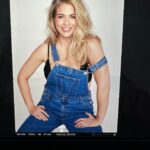 Gemma Atkinson Instagram - My fabulous shoot was out last week. These are some BTS pics. They didn’t feature in the magazine but the denim look (for me) I absolutely loved! But then I was obsessed with B*Witched! I may have took the dungarees home with me 😂 Thanks @kate_barbour They were from Primark for anyone wanting them.