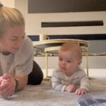 Gemma Atkinson Instagram - Why crawl when I can just roll Mum? 🤷🏼‍♀️😂