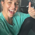 Gemma Atkinson Instagram - I’m 8 weeks PP tomorrow and yesterday I officially started back in the gym! I’m doing the @hatch_athletic 12 week PP program so it’s good to have some structure and routine (albeit still surrounded by kids or dogs as you can see) 😂 the above is snippets from both yesterday and today. Todays the one with the baggy pants and big knickers as Aunt flow arrived again this morn. My first one since being pregnant. Another sign that things are starting to return to normal 😃 I’ve no shame in saying I found these (for me) usually simple exercises a challenge. And it’s expected! My second pregnancy & 2nd C section have taken its toll on me physically, but mentally I’m feeling fantastic and strong and motivated! I had a 6cm (now 5cm) gap from diastasis recti and you can see my tummy is slightly coning in certain movements meaning I need to really focus on engagement on my abdominals during the exercise. I had no issues with this after Mia, but this time my tummy feels weaker. Again though, it’s expected so I’m going with it. I have one more gym sesh this week, 3 cardio days which will be my stairmaster or bike and a rest day. It’ll be harder to juggle with two children, school runs, dog walks & Thiago BUT harder doesn’t mean it’s impossible. I take inspiration from all the mums juggling work, kids, schools etc… and I always remind myself, some people have 3 kids and 3 dogs so that would be harder 🤣 I love a challenge though, especially against myself so bring it on! 💪🏼😎