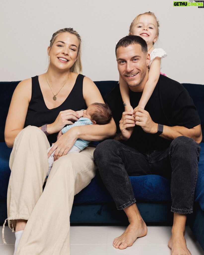 Gemma Atkinson Instagram - See you tonight at 8:00pm to share with you all a glimpse of our crazy, hectic life as a family and the journey of welcoming Thiago into the madness. 😬😂 First episode of our brand new Series “Gemma & Gorka life behind the lens” @glouiseatkinson @wtvchannel @uktv 📸 @guylevyphotography