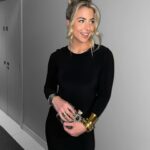 Gemma Atkinson Instagram - Ready for the Brits! 🇬🇧 🇬🇧 🇬🇧 Styling @ryankaystyles Hair and makeup @natasha.de.cazalet