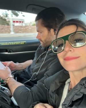 Genevieve Padalecki Instagram - What happens in Vegas ends up on IG. U2 you were a dream 🤩