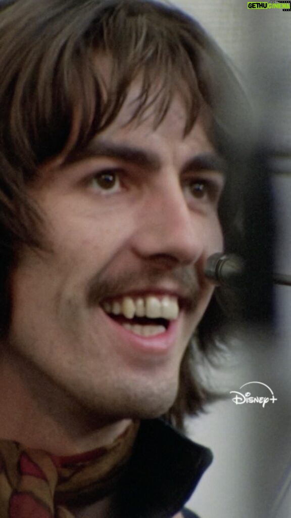 George Harrison Instagram - See George and The Beatles in the 1970 film, Let it Be, fully restored for the first time, streaming May 8 only on @DisneyPlus.