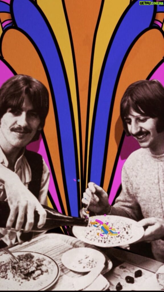 George Harrison Instagram - Happy Birthday, Ringo! Peace and love.