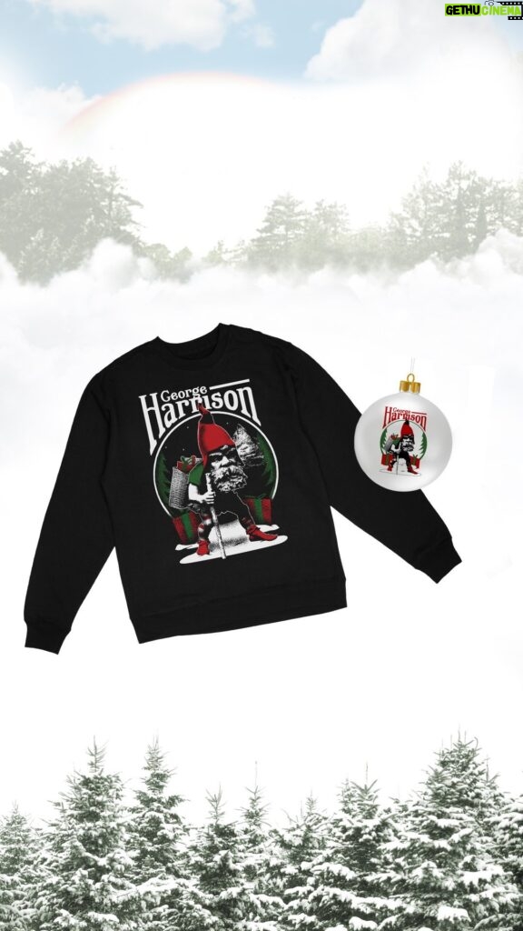 George Harrison Instagram - All new Holiday designs and classics are now available for the 2022 festive season. Go to georgeharrison.com to find out more.
