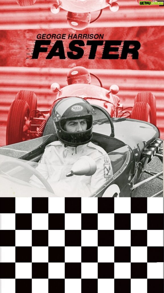 George Harrison Instagram - George was a @f1 enthusiast and some of the drivers from the sport, including @sirjackiestewart, @96f1champ and @emersonfittipaldioficial, were among his best friends. In his book, 'I, Me, Mine', George talked about his love of F1 and how the song 'Faster' came to be: "'Are you going to write a song about motor racing, George?' was a question I was asked a lot by various people from the Grand Prix teams during visits I made to the races. So I did 'Faster' to write about something specific, as a challenge."