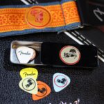 George Harrison Instagram - The @fender x George Harrison @darkhorserecords Collection is available now! Inspired by the history and music of the Dark Horse Records catalog, learn more about the collection and jam out to the Fender Dark Horse Records playlist at the link in bio.