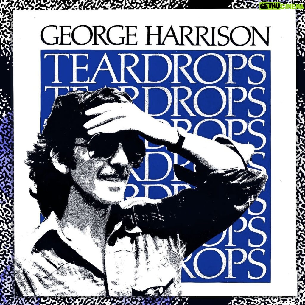 George Harrison Instagram - George's 1981 single, 'Teardrops', was released 41 years ago this month and was the second song taken from his 'Somewhere In England' album. The song was co-produced with his friend Ray Cooper, who was also the percussionist for George’s 'Live in Japan' shows.