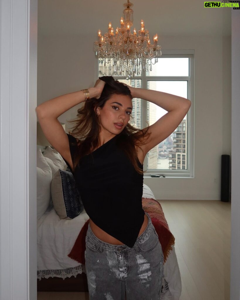 Georgia Hassarati Instagram - new jeans new apartment New York @egoofficial