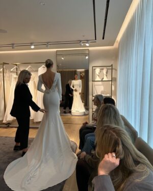 Georgia Hirst Instagram - A dress I LOVED but didn’t go for 🤍 @pronovias
