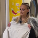 Georgia Hirst Instagram - Embracing my inner Viking means embracing the mess, and that’s perfectly fine by me! Thanks to the 15-minute Quick Wash on Hisense 3 Series Washing Machine — WFQA1214EVJM, stains are no longer a battle to be fought. This feature ensures my Viking chaos is easily cleaned up, and the super-fast spin function minimises drying time too. 15 minutes is just enough time to change into my favourite Viking-themed loungewear, I wonder, does anyone else have the same loungewear as me? ⚔️🔥 ad