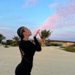 Georgina Rodríguez Instagram - 🌅🧡🌴👩‍👧‍👦
