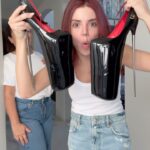 Gessica Kayane Instagram - PROVANDO MEU SAPATO MAIS ABSURDO COM A MAINHA 😨