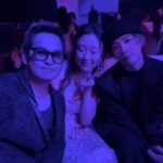 Gia Kim Instagram - I’m forever grateful for and love my ecosystem of like-hearted souls - my brothers, sisters, soul tribe, soulmates ☺️❤️ Thank you @88rising for having me at this lovely gala. Nothing but love with new friends and reunited old friend 🤍🫶🏻 Thank you @belfioriworld for this LOVELY number. I’m in love with the dress ☺️💖 Photos 1,7,8 by @israelshoots