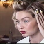 Gigi Hadid Instagram - Annual Met Monday Vlog as traditionally captured by my sis @lilmami_lani 📹🥀💛 @thombrowne @maybelline / @cgonzalezbeauty @laurapolko @mimicuttrell
