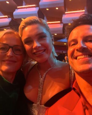 Gillian Anderson Instagram - what a night @bafta