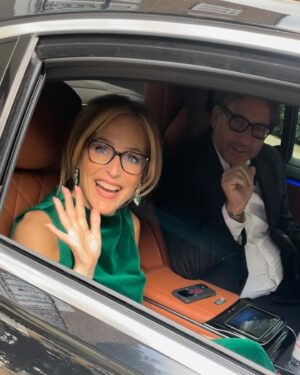 Gillian Anderson Instagram - what a night @bafta