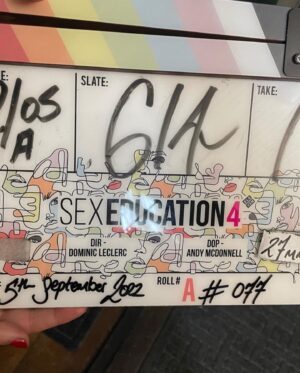 Gillian Anderson Instagram - It’s about time! 🍆❤️ @sexeducation