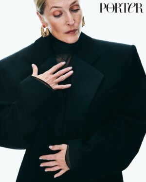 Gillian Anderson Instagram - @portermagazine

Photographer: @philip_messman
Casting: @theannabelbrog @olivesw
Content Director: @alcaselyhayford
Photographer: @philip_messman
Art Director: @iamviettran @kelly0n
Hair: @jamesrowehair
Makeup: @florriewhitemakeup
Styling: @cblazeby
Nails: @jessicathompsonnails
Words: @katie_berrington