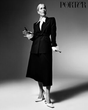 Gillian Anderson Instagram - @portermagazine

Photographer: @philip_messman
Casting: @theannabelbrog @olivesw
Content Director: @alcaselyhayford
Photographer: @philip_messman
Art Director: @iamviettran @kelly0n
Hair: @jamesrowehair
Makeup: @florriewhitemakeup
Styling: @cblazeby
Nails: @jessicathompsonnails
Words: @katie_berrington