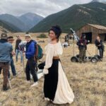 Gina Carano Instagram - That’s a wrap on #terrorontheprairie 😝 Now THAT was an adrenaline rush. I can’t believe we did what we just did. Best cast and crew ever! We had angels protecting us on this one. Thank God. 😆❤️😆❤️😆 @realdailywire @bonfirelegend
