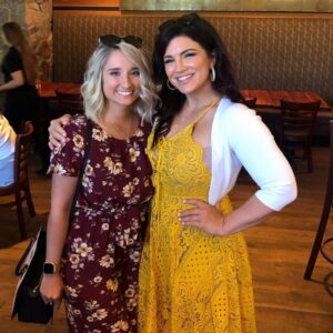 Gina Carano Instagram - My cousin has been struggling with cancer and chemo for the past year. She’s an awesome school teacher however she is the one who should’ve been the actress in the family. Her heart is bigger than the ocean. She has been such a bright light in such a dark year. She fills my heart with hope in humanity. Tears fill my eyes at the pain she’s been through but she does it all with the biggest smile and grateful heart. 
We both believe in the power of prayer… will you say one for her this evening. 🙏 I want her heart to be filled to the brim with LOVE and warmth. You are sunshine Alyssa, you are LOVE. Keep fighting. ☀️ You inspire me everyday.