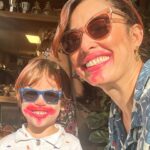 Giselle Itié Instagram - “ Sou eu... Ou o mundo tá ficando mais louco? ” Joker! Hoje foi mais um dia do Coringa e Arliquina com a caracterização do PP Luna. eu desisti de tirar make e afins. parti pra rua, pro super, pra vida fora da nossa bolha… e decidi que vou sempre sair pelo mundo retocada pelo pequeno. ele ficou muuuuuito feliz, as pessoas se divertiram vendo a gente todo pintado. e eu tava nem aí, até porque tenho mil e outros pontos para pensar… maternidade solo é de tirar o ar de qualquer pessoa 🤡🤍