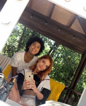 Giulia Guerrini Instagram - Unos recuerdos más de #CieloGrandeT1 para empezar a subir #CieloGrandeT2 🥰😍
Quien quiere ver la T2 ?? 
Los leo ❣️