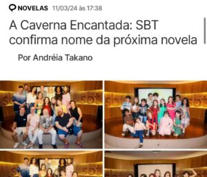 Giulia Nassa Instagram - SIMM! ESTOU NA PRÓXIMA NOVELA INFANTIL DO SBT!! 🎥❤️✨

Muito feliz e grata pela confiança no meu trabalho e MUITO ansiosa pra vcs acompanharem essa história linda! Quem conhece a minha trajetória como atriz sabe que eu tenho uma história com o SBT, sou muito fã da emissora e já fiz teste quando era mais nova, mas tudo acontece no seu tempo e eu não podia ter maior certeza de que era pra ser agora!! Obrigada @ricamantoanelli vai ser um prazer enorme estar com vcs! Obrigada @cibelesantacruz.elenco @arielmoshexxx @lilidigiorgio também! E obrigada eterno a toda a equipe e elenco que vai fazer tudo isso possível! Minha nova casa, nova família… já me sinto completamente acolhida por vcs! VEM AÍ: “A CAVERNA ENCANTADA”! 💚🍃😍

📸 Lourival Ribeiro/ Assessoria SBT