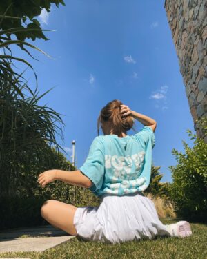 Gizem Karaca Instagram - All blue errthing’ 🦕🦩