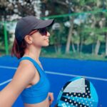Glaiza de Castro Instagram - Tried a new sport that requires a different kind of paddling 😆🎾