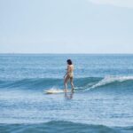 Glaiza de Castro Instagram - Speaking of Baler, nice to be back in the water. Thanks to @david_rainey89’s convincing powers 😛 Salamat @alvinpura for capturing this 🙌