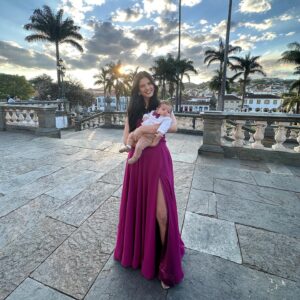 Glenda Loures Instagram - Agora sim o look da mami 💜❤️💗