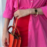 Glenda Loures Instagram - Meu color block do dia. Muito tempo que não usava tanta cor junta 😂❤️💗🧡