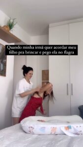 Glenda Loures Instagram - Só quem é mãe sabe o perrengue pra fazer o filho dormir, aí vem qualquer um querer acordar?! Aí não dá 😂