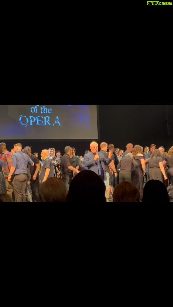 Glenn Close Instagram - All the crew members were introduced. The chandelier had a final bow. Then members of the original cast came onstage, led by Sarah Brightman, the original Christine. Dear Andrew dedicated the night to his oldest son, Nick, who died two weeks ago. He is in deep mourning so it was an incredible act of love for him to be there last night.