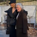 Glenn Close Instagram – Meeting this QUEEN made my YEAR! @badgalriri