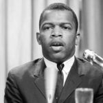 Gloria Steinem Instagram - I have been taking some time to think about John Lewis, and the indelible lessons, good trouble, and change he brought to the world. I have included here a long ago memory. He was a great person before he was a Great Man. Photo: Wikimedia Commons