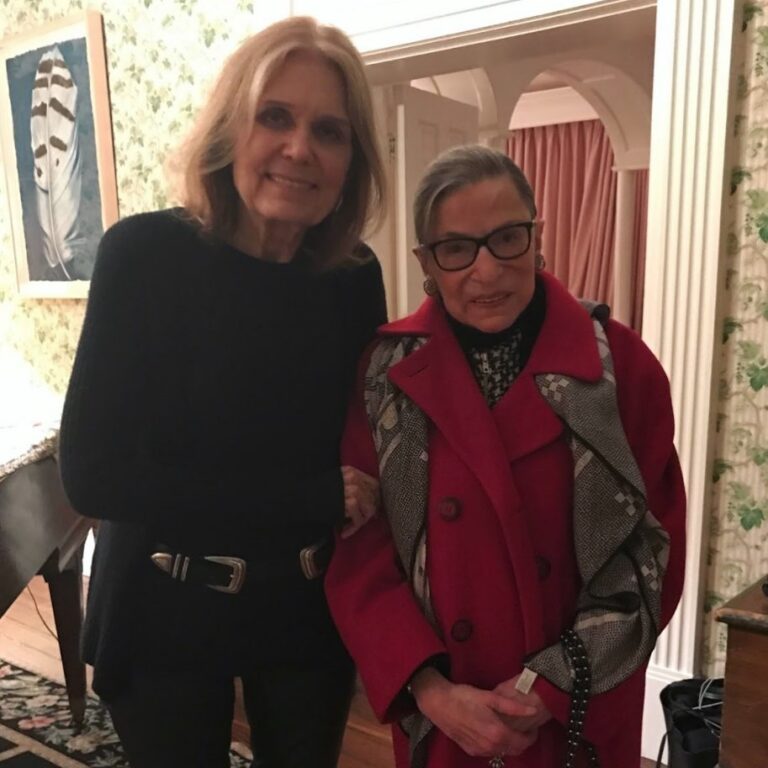 Gloria Steinem Instagram - We each can honor Ruth Bader Ginsburg by asking ourselves, 