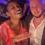 Glozell Green Instagram - You KNOW I am a major foodie! Let me tell you my friends at @eatstk in Las Vegas hit the jackpot 🎰 with the chefs tasting menu. 🤤💚 Such a fun evening with my friends. My favorite by far was the melt in your mouth sea bass 👨🏽‍🍳 A close second was the flaming dessert creation!!! What a great place to dine in the heart of the action. Definitely will be back! 💚💚