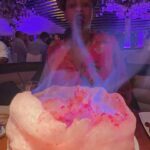 Glozell Green Instagram - You KNOW I am a major foodie! Let me tell you my friends at @eatstk in Las Vegas hit the jackpot 🎰 with the chefs tasting menu. 🤤💚 Such a fun evening with my friends. My favorite by far was the melt in your mouth sea bass 👨🏽‍🍳 A close second was the flaming dessert creation!!! What a great place to dine in the heart of the action. Definitely will be back! 💚💚