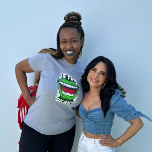 Glozell Green Instagram - Fun day filming collabs 💚