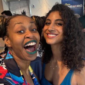 Glozell Green Instagram - I had a great time at @foxtv for their spring preview! Nick Cannon and I are matching!!! #FoxAmbassador