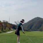 Go Won-hee Instagram - 예쁜 골프장과 그렇지 못한 내 스코어로 골프랑 절교 선언하고 옴