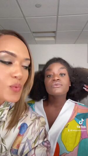 Grace Byers Instagram - 🎈🎉 so happy to be with these beautiful folk! @harlemonprime