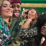 Grace Byers Instagram - It’s #NationalGirlfriendsDay! Can’t wait to show you what Camille, Tye, Angie and Quinn have in store for you on @HarlemonPrime Season 2. 💚 #HarlemOnPrime #PrimeVideo