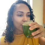 Grace Byers Instagram - I’ve started juicing every morning - and I’m officially sold.🧃 To get this many nutrients and benefits in the morning in one glass, speaks to my soul right now. (For those asking, I’m traveling so I wanted an economical masticating juicer. I went with the @ventraykitchen one on Amazon - I’m liking it!) Today’s Organic Juice: Pineapple - anti-inflammatory immune booster Bosc Pear - high in fiber antioxidants Celery - lowers hypertension Mint - excellent for digestion Spinach - high in Vit K (bone health), folate (production of blood cells) iron Ginger - relieves bloating, aids in digestion a powerful anti-inflammatory Lime - high in vitamin C, can help with blood glucose levels natural detoxifier Just 💚.