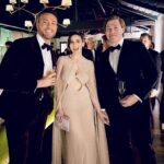 Grace Caroline Currey Instagram - Felt so magical wearing @cucculellishaheen out on Oscar night a few evenings ago🤍 and precious being with some of the Shazam fam! 🥰 2 more days until @shazammovie is out! I can’t wait for you guys to see it! 🙆🏻‍♀️
