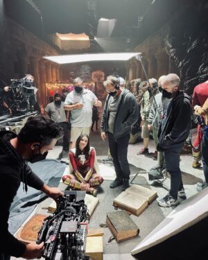 Grace Caroline Currey Instagram - the making of Mary 🤍